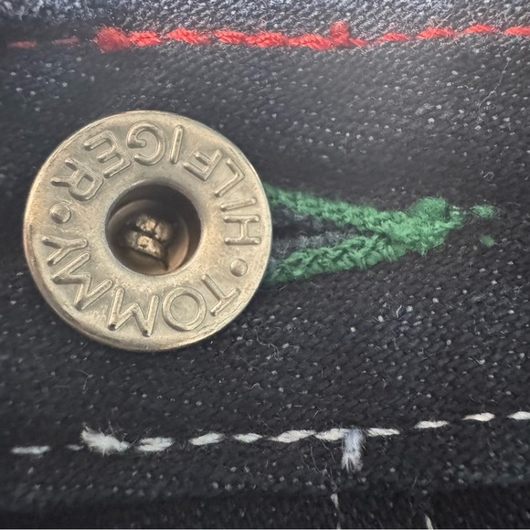 Tommy Hilfiger Denim Mini Skirt Dark Blue Size 9 (Junior Sizing) - Picture 3 of 9